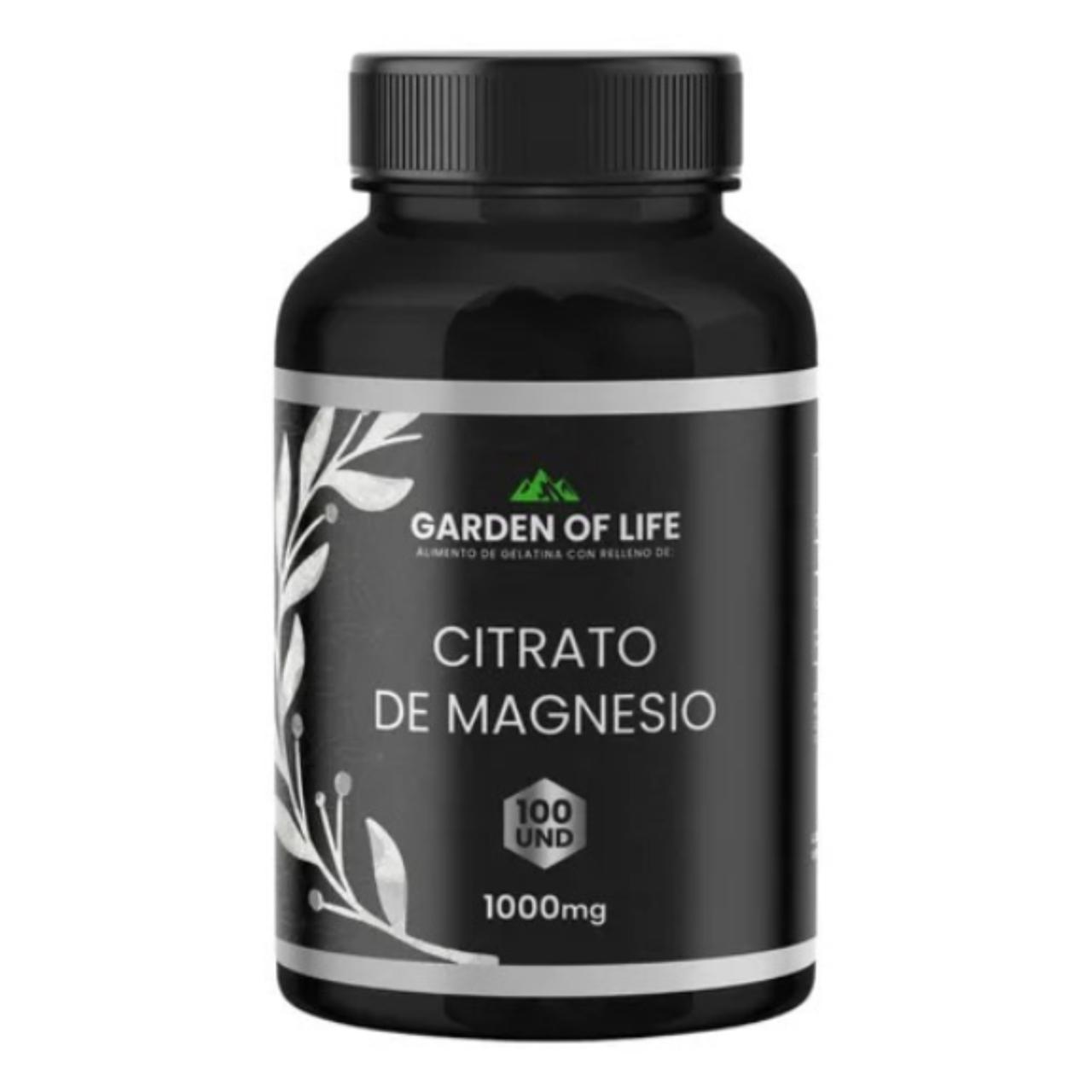 Citrato De Magnesio Garden Of Life